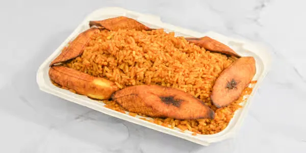 Smoky party jollof rice from OddySamm's Nigerian kitchen in Winnipeg
